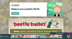 Desktop Screenshot of beetlebailey.com